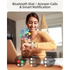 Parsonver išmanusis laikrodis, Bluetooth skambučiai, 100 sporto režimų, sidabrinės spalvos, SR1