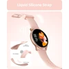Parsonver išmanusis laikrodis moterims, 1,32 colio HD ekranas, Bluetooth skambučiai, IP68, 100 sporto režimų, rožinio aukso SPROD1