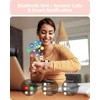 Parsonver išmanusis laikrodis moterims, 1,32 colio HD ekranas, Bluetooth skambučiai, IP68, 100 sporto režimų, rožinio aukso SPROD1