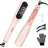 PARWIN PRO BEAUTY garinis plaukų tiesinimo šepetys su jonais, 150–210 °C, HT5005