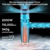 PARWIN PRO BEAUTY joninis plaukų džiovintuvas 2000 W, 30 m/s, HD2003