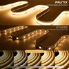 PAUTIX 2 m USB COB LED juosta, 5 V, šiltai balta (3000 K), su RF pulteliu, DE-RM-USB-WW3205V-COB-2M