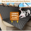 pecute automobilio galinės sėdynės hamakas šunims su kietu dugnu, 132 × 57 cm, PSC-12