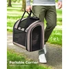 pecute gyvūnų transportavimo kuprinė iki 5kg, ventiliuojama, PB-WB01