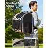 pecute gyvūnų transportavimo kuprinė iki 5kg, ventiliuojama, PB-WB01