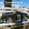Pecute išplečiamas kačių transportavimo krepšys 43,2 × 43,2 × 27,4 cm CSC--PCB14