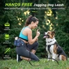 Pecute laisvų rankų pavadėlis šunims su amortizacija iki 50 kg, PTL-WB01