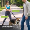 Pecute laisvų rankų pavadėlis šunims su amortizacija iki 50 kg, PTL-WB01