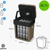 peme elektrinė automobilinė šaldytuvo-šildytuvo dėžė 25,7 l USB 12 V / 220 V Sand Storm Essential L 3