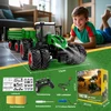 PENGBU RC nuotoliniu būdu valdomas traktorius su priekaba, 2,4 GHz, 1:24, 6645K-G