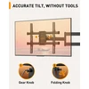 Perlegear televizoriaus sieninis laikiklis 32–65 col., iki 60 kg, VESA 400 × 400 mm, PGMF24B-UK