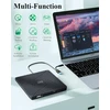 PeroBuno išorinis CD/DVD įrenginys USB 3.0 su USB-A ir USB-C jungtimis BT620