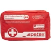 Petex automobilinė pirmosios pagalbos vaistinėlė pagal DIN 13164, 22.5 × 13 × 6,5 cm, 43930012