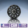 Petex automobilio ratų gaubtai Silverstone Pro Juodas 16 colių RB531616