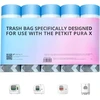 PETKIT atliekų maišeliai automatinėms kraiko dėžėms Pura Max 2 ir Pura X, 100 vnt.