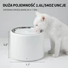 PETKIT kačių vandens fontanas iš nerūdijančiojo plieno, 1,8 l, Bluetooth, P4108