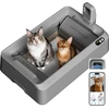 PETKIT savaime išsivalantis kačių tualetas su AI kamera, didelis, P9905