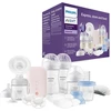 Philips Avent elektrinis viengubas pientraukis dovanų rinkinys su buteliukais SCD340/31