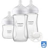PHILIPS AVENT STIKLINIS BUTELIUKŲ RINKINYS NAUJAGIMIUI NATURAL RESPONSE SCD878/11