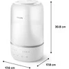 Philips HU1509/00 išmanus oro drėkintuvas, 3 l, iki 38 m², su aromaterapija