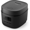 Philips ryžių virimo puodas 0,54 l, 366 W, Bakuhanseki danga, juodas, HD3080/80