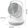Philips stalo ventiliatorius su SilentWings technologija, 23 dB, 24 W, baltas, CX2050/00