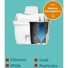 Philips vandens filtravimo ąsotis 2,6 l su 4 filtrais ir elektroniniu laikmačiu Micro X-Clean Softening+