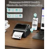 Phomemo etikečių spausdintuvas terminis 4x6 colių Bluetooth, USB, 203 dpi, D450BT