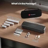 Phomemo nešiojamasis A4 terminis spausdintuvas su Bluetooth ir USB, 300 dpi, M834