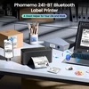 Phomemo termininė etikečių spausdintuvas Bluetooth, 4x6 colių, 203 dpi, modelis 241BT