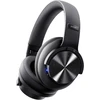 Picun belaidės ant ausų dedamos Bluetooth ausinės su mikrofonu, 120 val., B8 Juodas