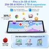 Planšetė TABWEE planšetinis kompiuteris W90, 11 colių, 24 GB RAM, 256 GB, 4G LTE ir Wi-Fi