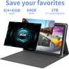 Planšetė Tibuta planšetinis kompiuteris su Android 13, 10,1 col. IPS ekranu, 8 GB RAM ir 64 GB E220