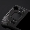 playvital apsauginis silikoninis dėklas Steam Deck LCD konsolei, juodas, Armor Series XFSDP001