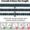 PLLYPE elastinga sodo laistymo žarna 15 m, 10 purškimo režimų, žalvarinės jungtys 3/4 colio ir 1/2 colio