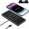 polmxs automobilinis belaidžio įkrovimo kilimėlis Qi 15 W USB-A C1 PRO