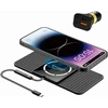 polmxs magnetinis belaidis automobilinis įkroviklis 15 W MagSafe USB-C C11