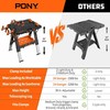 PONY Darbastalis su 2 spaustukais
