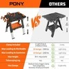 PONY Darbastalis su 2 spaustukais