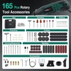 POSENPRO daugiafunkcis rotacinis įrankis 160 W, 8000–33000 aps./min., PPRT14GV