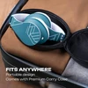 PowerLocus belaidės ant ausų dedamos Bluetooth 5.0 ausinės su mikrofonu P2