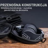 PowerLocus belaidės ant ausų dedamos Bluetooth ausinės su mikrofonu ir 3,5 mm jungtimi P1
