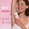 PRITECH elektrinė moteriška skutimosi mašinėlė šlapiam ir sausam skutimuisi IPX6 JP-LD-8001-Rožinė Raudona