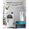 Pro Breeze 12 l/d paros oro sausintuvas su higrostatu, LED ekranu ir 2 l bakeliu, baltas