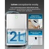 Pro Breeze 12 l/d paros oro sausintuvas su higrostatu, LED ekranu ir 2 l bakeliu, baltas
