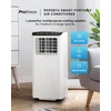 Pro Breeze mobilus oro kondicionierius, 9000 BTU, 2.64 kW, R-290, su nuotolinio valdymo pultu PB-AC01