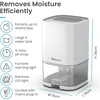 Pro Breeze oro sausintuvas 1 l, 600 ml/d., 36 W su laikmačiu PB-F17W