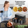Profi Cook karšto oro gruzdintuvė 9 l, dviguba kamera, 2700 W, PC FR 1295 H
