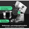 Profi Cook ProfiCook virtuvinis kombainas su 12 l nerūdijančio plieno dubeniu, 2500 W, PC-KM 1254