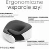 Proglobe ortopedinė kelioninė kaklo pagalvė iš atminties putų su akių kauke, pilka, GR100NP